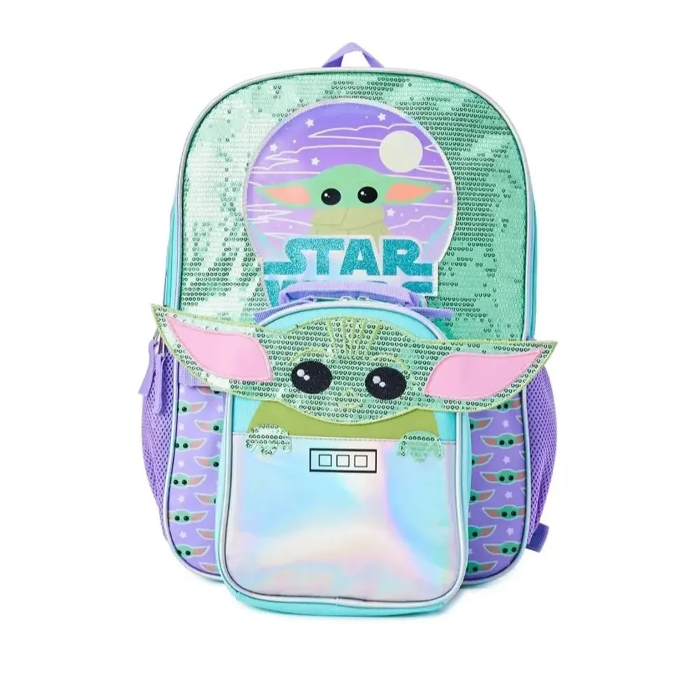 New Disney baby yoda backpack and lunch bag set